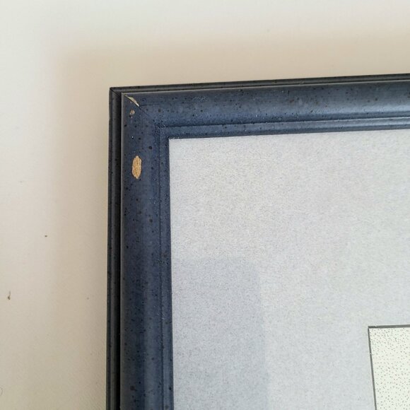 Signed art work by Maurice Blanchette and Denise Berard 1996. Vintage art. - Picture 9 of 10